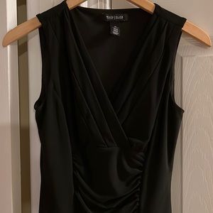 WHBM sleeveless v-neck Blouse